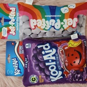 Brand New 2CT BUNDLE OXFORD DOG TOY NOVELTY PLUSH DOG TOY 🐕